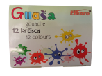 Guaša krāsa 12kr. 