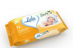 Mitrās salvetes Lula Baby ar kumelīti 72gb 