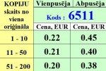 Kopēšana A3 m/b automātiskā režīmā