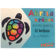 Akrila krāsa, 6kr.