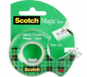 Līmlente Scotch Magic ar turētāju 810 19mm x 7.5m