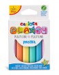 Plastilīns Carioca 6krāsas pasteļkrāsas